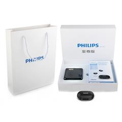 飞利浦/PHILIPS 真无线蓝牙耳机至尊版礼盒 TAT1205/93 时尚银