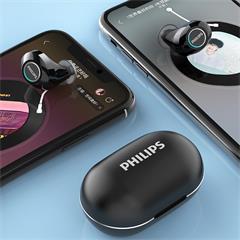 飞利浦/PHILIPS 真无线蓝牙耳机  TAT1205 黑色