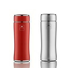 康宁/Corelle Brands 保温杯280ml两件组 WK-BWB28RDSL/KZ 红色+银色