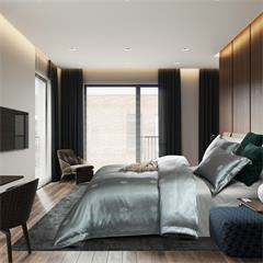 卡帝乐鳄鱼/CARTELO 哥伦布-床品四件套 CC19X30063 被套：200*230cm 床单：245*245cm  枕套：74*48cm*2