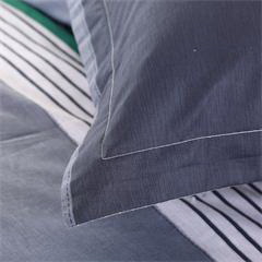 卡帝乐鳄鱼/CARTELO 布拉格-床品四件套 CC19X30083 被套：200*230cm 床单：230*250cm 枕套：74*48cm*2