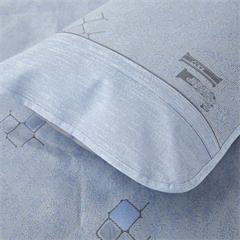 卡帝乐鳄鱼/CARTELO 卡洛伊冰丝席-三件套 CC10X30013 席子：180*200CM   枕套：74*48CM*2