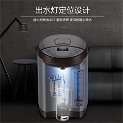苏泊尔/SUPOR 电热水瓶 304不锈钢烧水壶 5L 液晶显温多段温控电热水壶 双层防烫电水壶 SW-50T55A