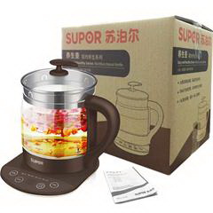 苏泊尔/SUPOR 养生壶 玻璃 1.8L电水壶多功能煎药壶炖燕窝SWF18E30B