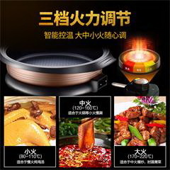苏泊尔/SUPOR 煎烤机带电火锅 JJ34D801-180 4L