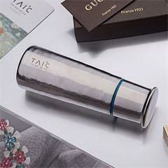 钛度/TAIC 纯钛T型杯 B0339-1601 皓月银 195*65*65mm 330ml
