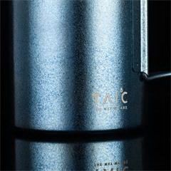 钛度/TAIC 纯钛马克杯 B0459-1606 86*86*94mm 69g 450ml  浅蓝色