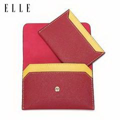 ELLE/她 迷你卡包  GH162P90047  120*82*18mm 拼色