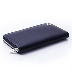 Hugo Boss 传承系列长款拉链袋 HLV804N 蓝色 40页 200 x 115 x 18mm