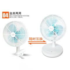 美的/Midea 台夹扇 FTW18-12L 3叶 2档 108X108X167MM