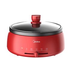 美的/Midea 电火锅 DH2851 4L 拨杆操作 1300W