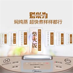 美的/Midea 电饭煲 WFD4016 3L 按键式