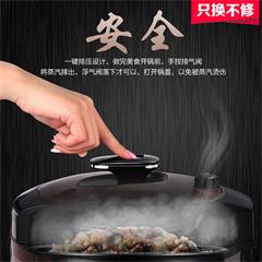 美的/Midea 电压力锅 YL50simple101 5L 一锅双胆