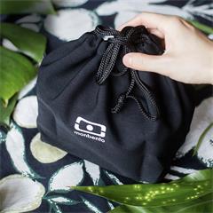 法国monbento 饭盒便当包 黑色 100202001
