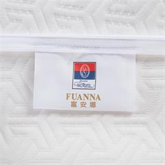 富安娜/FUANNA 臻享泰国进口乳胶枕 针织布（聚酯纤维）  57*37cm 约1000g