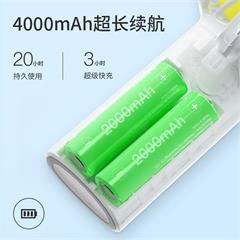 几素/JISULIFE 喷雾制冷手持小风扇 F9 宝石蓝