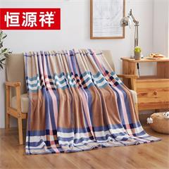 恒源祥/Reigee 格子间绒毯 HYX010MT 聚酯纤维 180*200cm