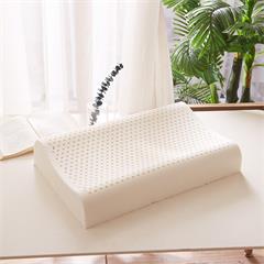 恒源祥/Reigee 波浪乳胶枕 HYX004ZX 聚酯纤维 1100g 40*60cm