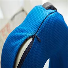 恒源祥/Reigee 便携式U型枕（蓝）HYX027ZX 聚酯纤维