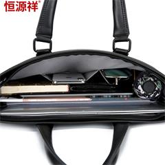 恒源祥/Reigee 商务公文包 HYX0535 黑色 41*29.5*5.5cm 775g