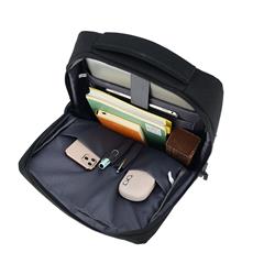 恒源祥/Reigee 商务休闲双肩包 HYX0533 黑色 31*13*43cm 700g
