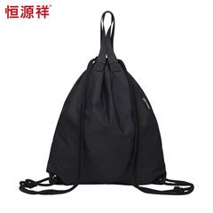 恒源祥/Reigee 户外旅行防水轻便双肩背包 HYX0193 黑色 40*36cm 112g