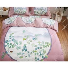 恒源祥/Reigee 叶叶思语魔毛四件套 TBK2020 枕套48*74cm*2  被套200*230cm  床单250*245cm