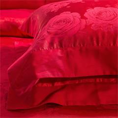 恒源祥/Reigee 爱的释放婚庆四件套 TBK1007 枕套48*74*2cm   被套200*230cm   床单250*245cm