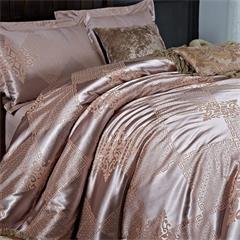 恒源祥/Reigee 情调（浅咖）TBK2045 枕套48*74*2cm   被套200*230cm   床单250*245cm
