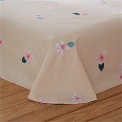 恒源祥/Reigee 全棉四件套（花枝曼妙-灰）TBK2018 枕套48*74*2cm   被套200*230cm   床单230*250cm