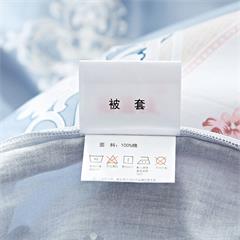 恒源祥/Reigee 全棉四件套(快乐城堡） TBK2018 枕套48*74*2cm  被套200*230cm  床单230*250cm