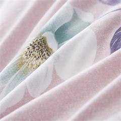 恒源祥/Reigee 梦境花开水洗棉四件套 TBK2016 枕套48*74cm*2   被套200*230cm  床单250*230cm