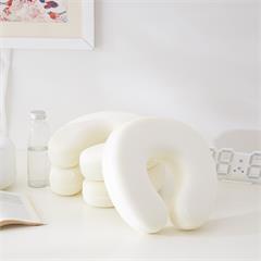 恒源祥/Reigee U型枕（粉、蓝、灰混搭） TDK1005-5 聚酯纤维
