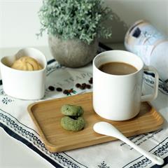 德国/CODA D1069 清雅爱心杯套装(心形碗：8cm 马克杯：250ml 底 座：19.5*10.8cm)