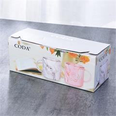 德国/CODA D1913 猫爪对杯 380ml*2件