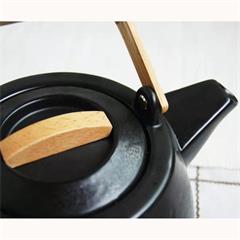 德国/CODA D1085 复古简约茶具套装（茶壶：1000CC*1件 杯子：4件 竹木托盘：1件）