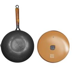 欧锐铂/ORVIBO 铁匠世家 锤打铁锅 ORB-098 32CM 精铸铁（锤打铁锅）