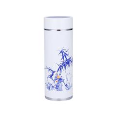 思宝/SIBAO 青花韵A1/A2真空杯 450ml 君子之行