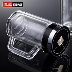 思宝/SIBAO 东方之珠1/2号直筒杯 290ml 透明