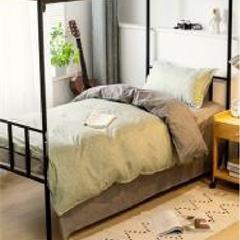 唐纳家纺/IDONNA 亲肤棉三件套（简装） TN-QFTJ081 被套 150*200CM 床单:160*210CM 枕套:48*74CM*1