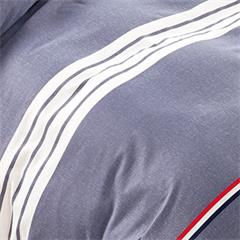 金丝莉/Kintheri 全棉阳绒套件 百事可乐 被套200×230cm 床单245×250cm 枕套48×74cm×2