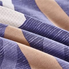 金丝莉/Kintheri 全棉磨绒保暖套件 艺术畅想 被套200×230cm  床单245×250cm 枕套48×74cm×2