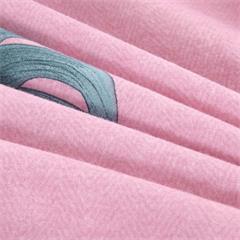 金丝莉/Kintheri 全棉磨绒保暖套件 槿沐年华 被套200×230cm  床单245×250cm  枕套48×74cm×2