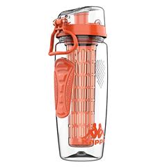 卡帕 /Kappa 多功能炫彩健身运动杯 KPX1000系列 8.5*25CM 1000ML 珊瑚红